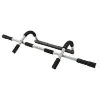 Barre de traction Peak Power fixation porte Argenté, noir