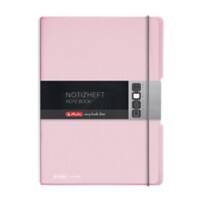 herlitz Schrift A4 Gelinieerd PP Roze Geperforeerd