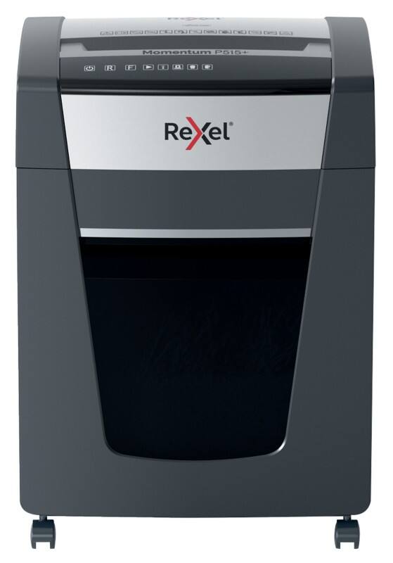 Rexel Momentum P515+ Papierversnipperaar Microsnippers Anti-vastloop-technologie Veiligheidsniveau P-5 15 Vel
