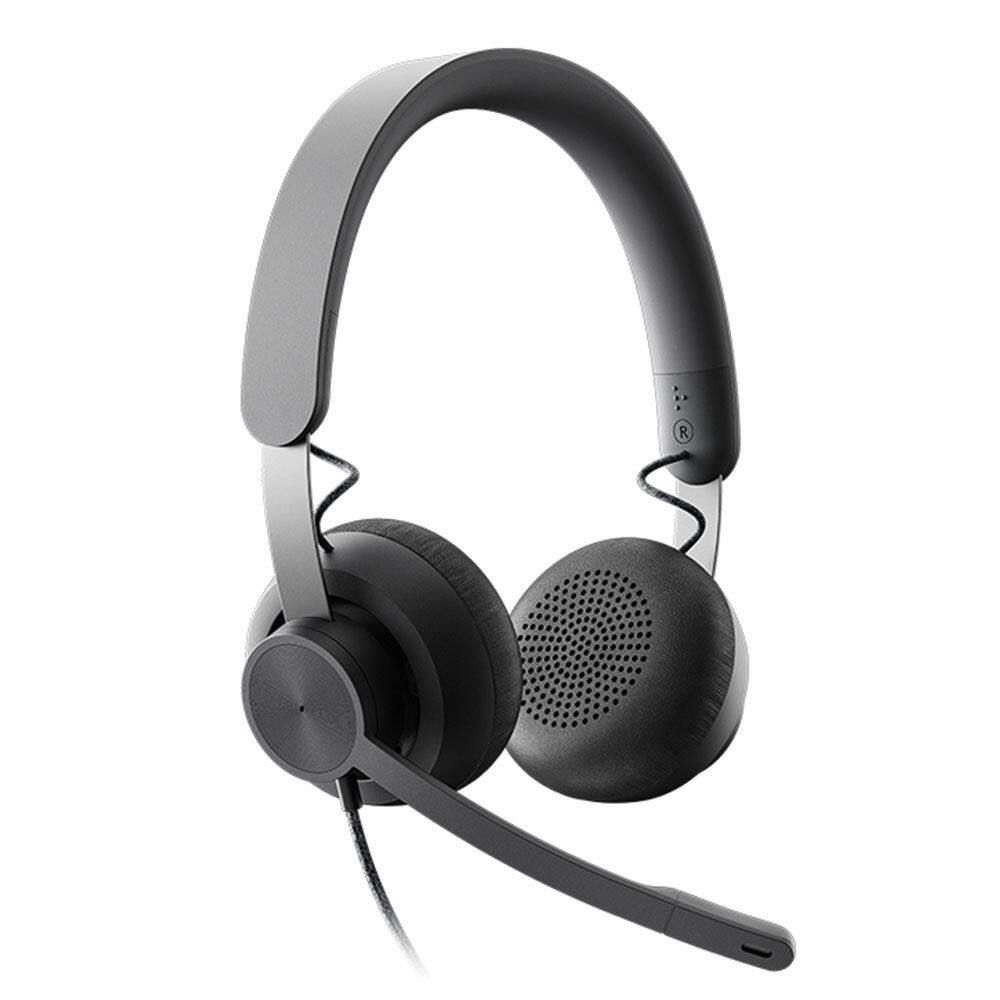 Logitech Bedraad Headset Over het hoofd USB-C Noise-cancelling microfoon Met microfoon Stereo