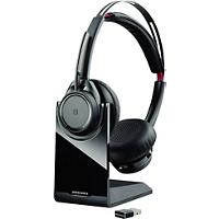 Casque audio poly Voyager Focus UC B825-M Sans fil Stéréo Sur tête Bluetooth Noir