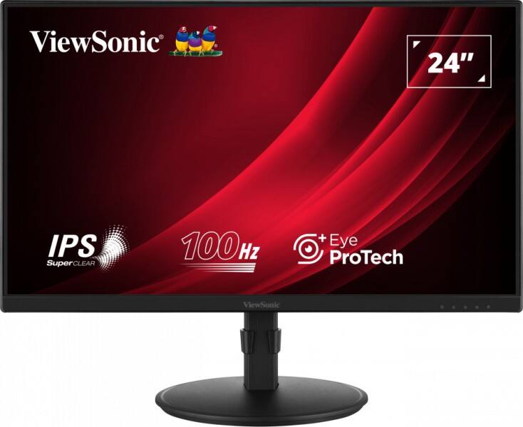 Viewsonic 61 cm (24") Monitor VG2408A-MHD Zwart