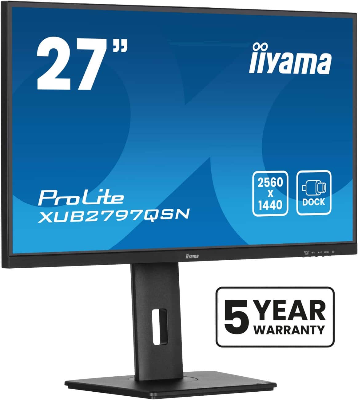 iiyama ProLite 68,6 cm (27") Monitor XUB2797QSN-B2 Zwart