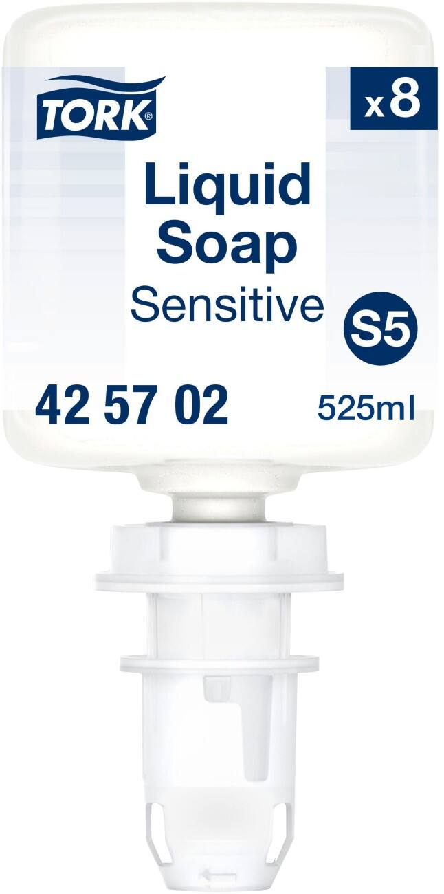 Tork S5 Handzeep-navulling Vloeibaar S5 Transparant 425702 8 stuks à 525 ml