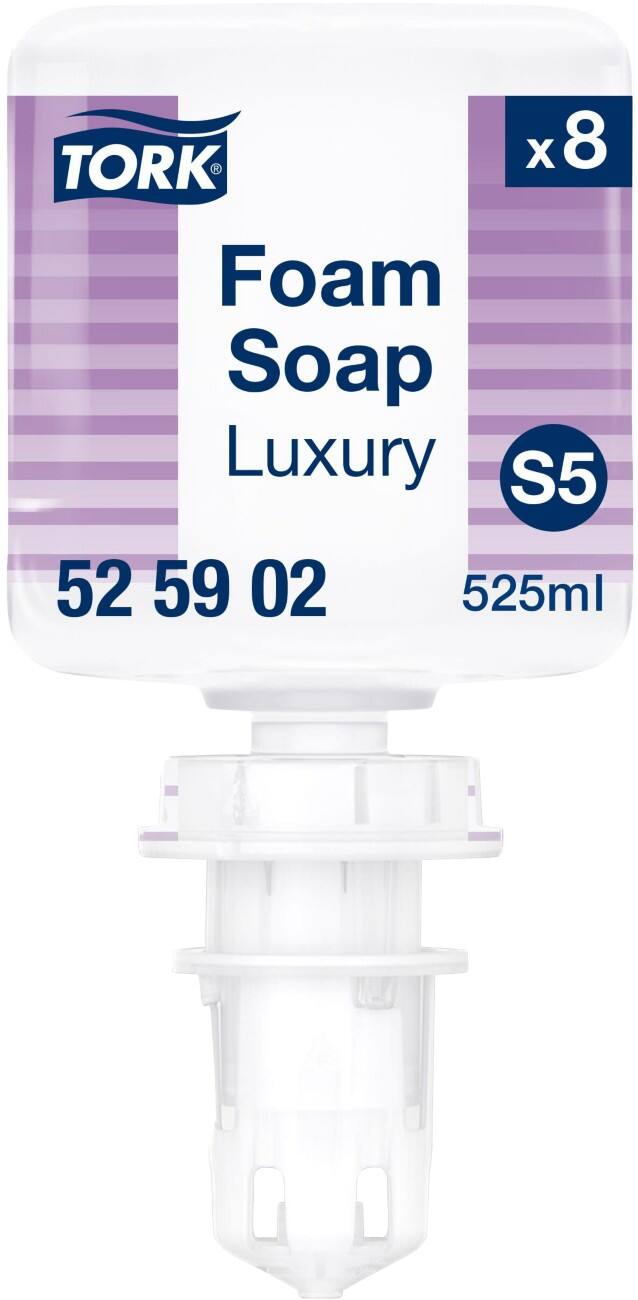 Tork S5 Handzeep-navulling Schuim S5 Transparant 525902 8 stuks à 525 ml