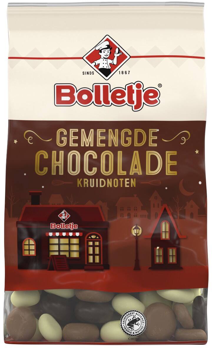 Kruidnoten Bolletje Trois chocolats 250 g