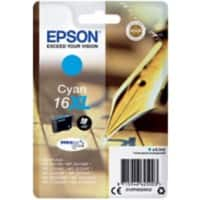 Cartouche jet d'encre Epson 16XL D'origine C13T16324012 Cyan