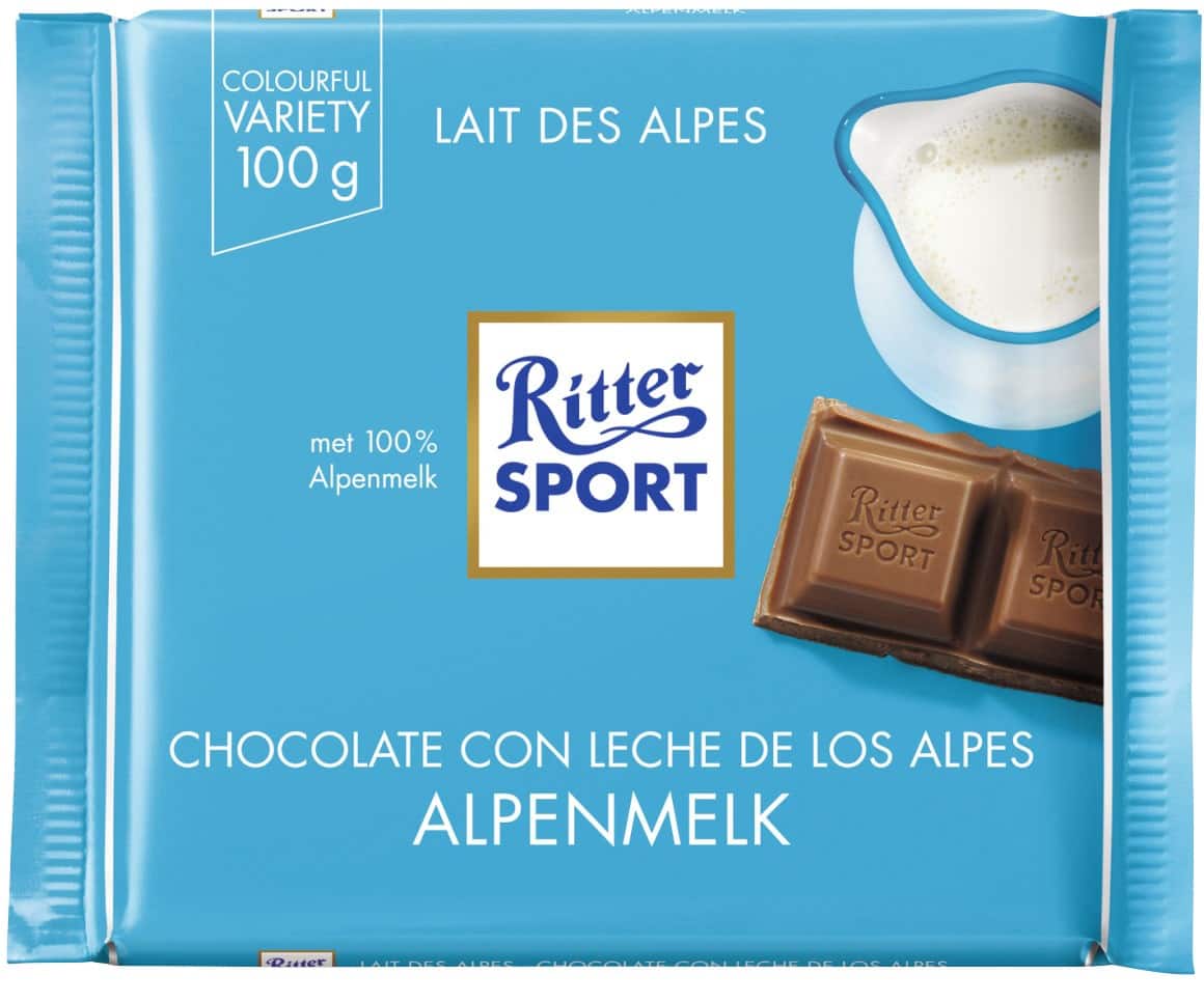 RITTER SPORT Melkchocolade