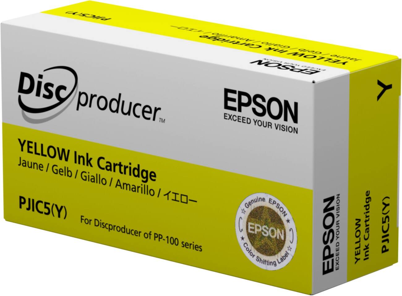 Cartouche jet d’encre Epson D'origine Discproducer PJI7C Jaune C13S020692