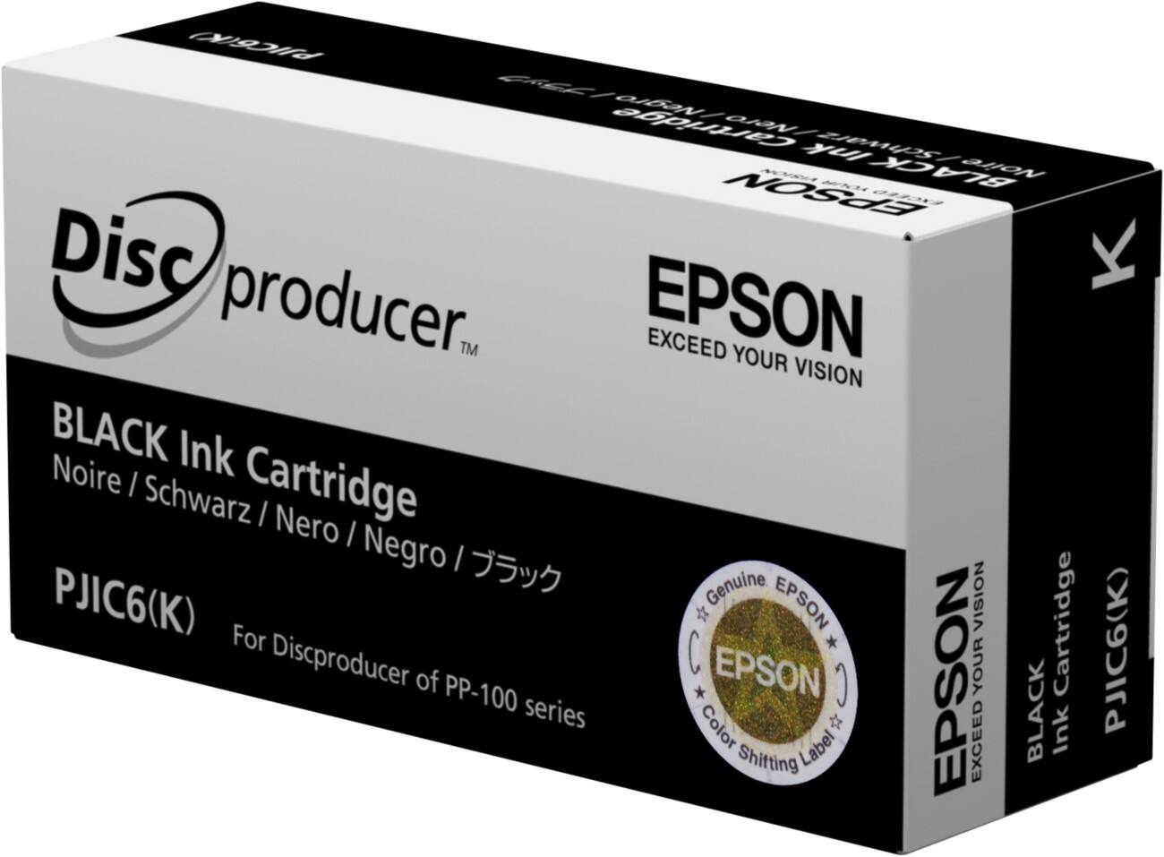 Cartouche jet d’encre Epson D'origine Discproducer PJI7C Noir C13S020693