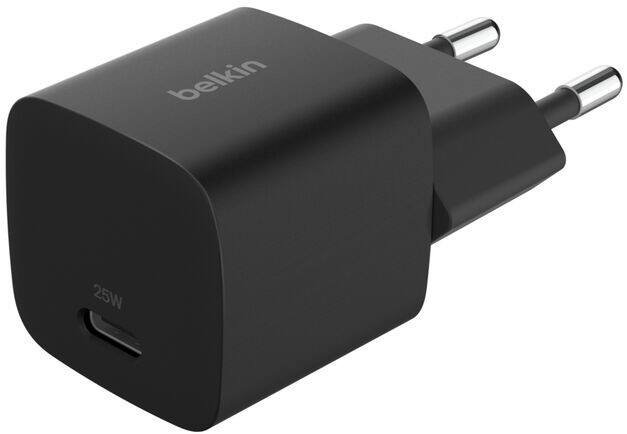 Belkin BoostCharge USB-C Wandlader 25W Zwart WCA012KQBK