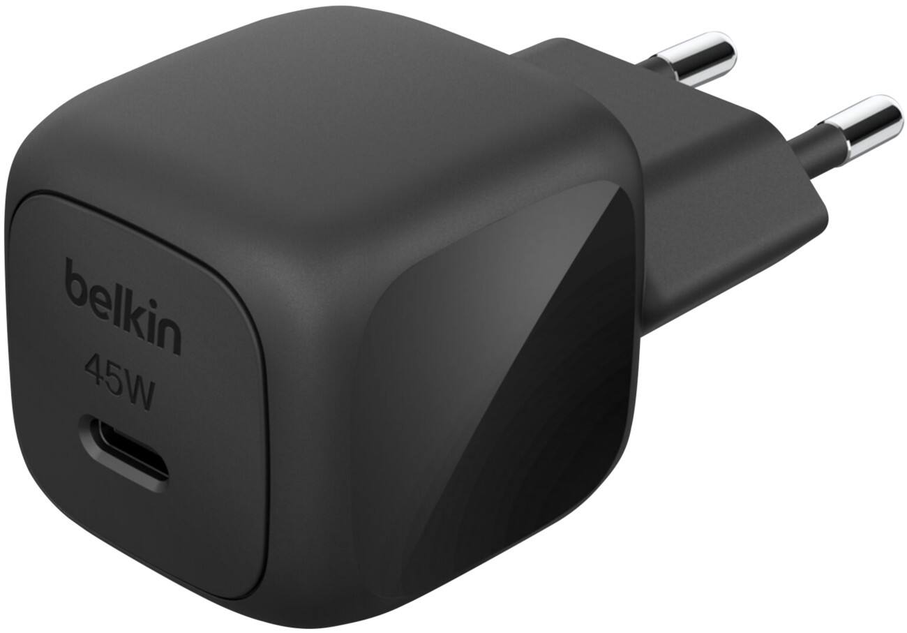 Belkin BoostCharge Compact USB-C Wandlader 45W Zwart WCA013KQBK