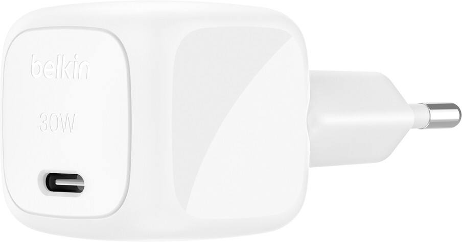Belkin BoostCharge Compact USB-C Wandlader 30W Wit WCA008KQWH