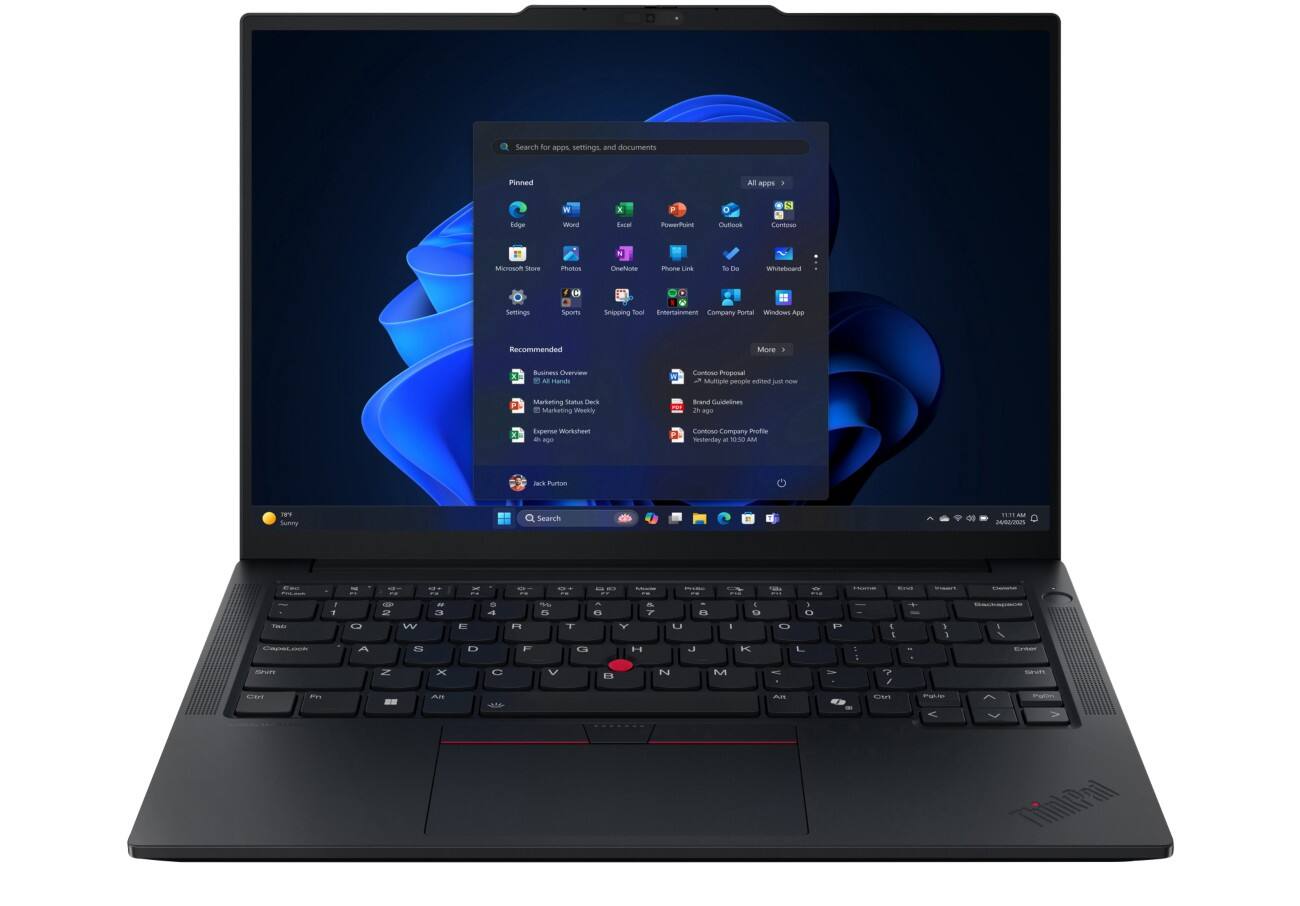 Ordinateur portable Lenovo ThinkPad E14 G7 35,6 cm (14 pouces) 258 V 3,7 GHz 32 Go Carte graphique Intel Arc 140 V Windows 11 Pro