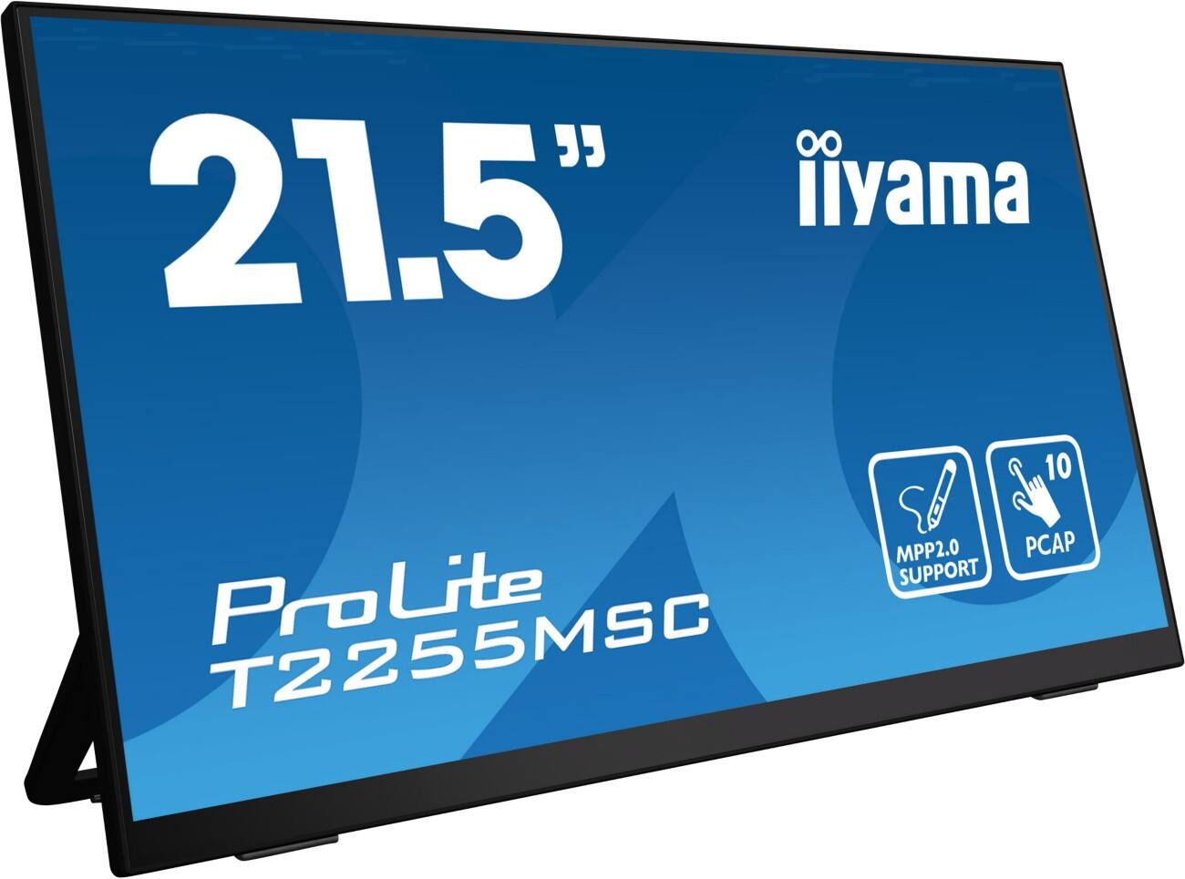 Moniteur tactile portable iiyama ProLite 21.5" Full HD LCD IPS 5 ms T2255MSC-B1