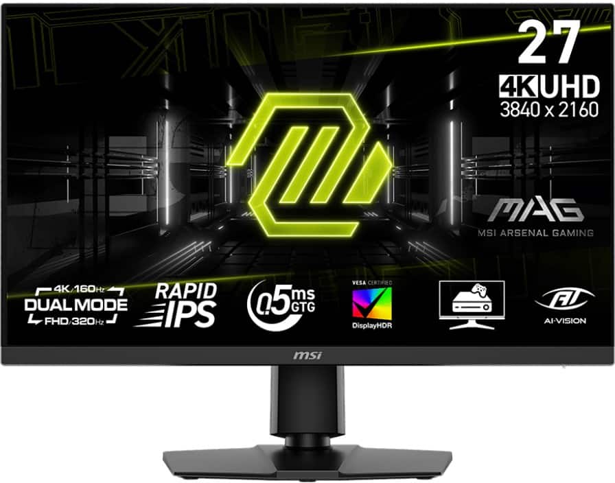 Moniteur MSI E16 27" 4K Ultra HD IPS 0,5 ms MAG 272URDF E16