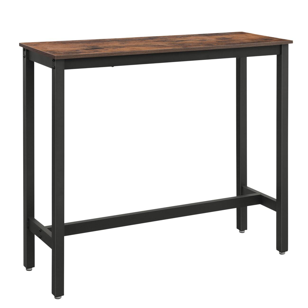 Table de salle à manger VASAGLE Acier, Panneau de particules 4 sièges Fixe