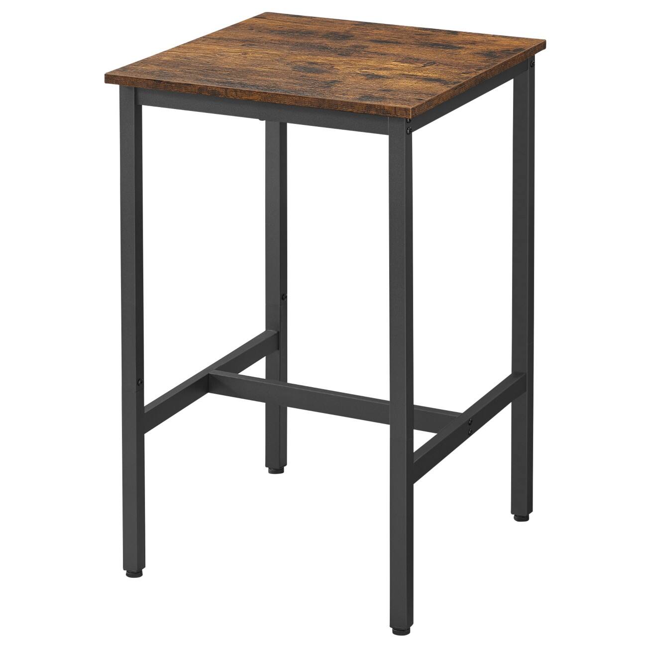 Table de salle à manger VASAGLE Acier, Panneau de particules 4 sièges Fixe