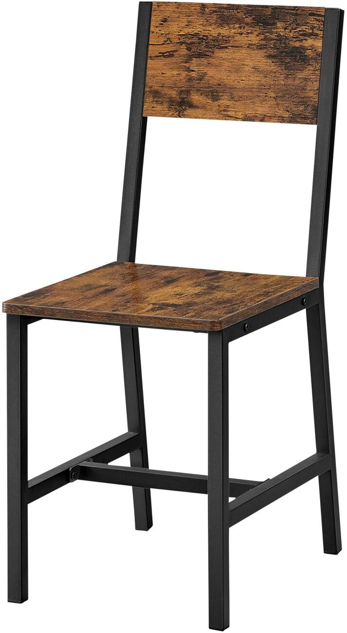 Tabouret de bar VASAGLE Industriel Brun LDC092B01V1 2 unités