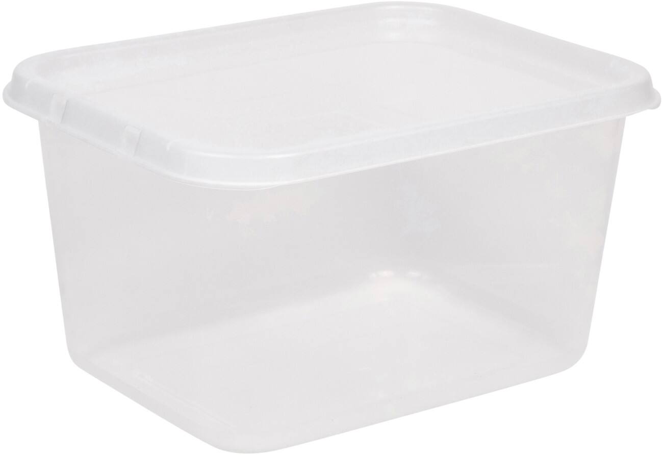 Viking Basic PP (Polypropeen) Opbergdoos 25 L Met deksel Transparant 2,55 x 4,6 x 3,55 cm