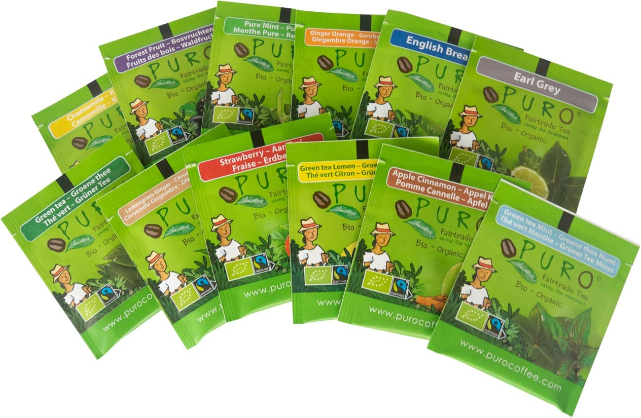 Puro Thee BIO Assortiment 25 Stuks