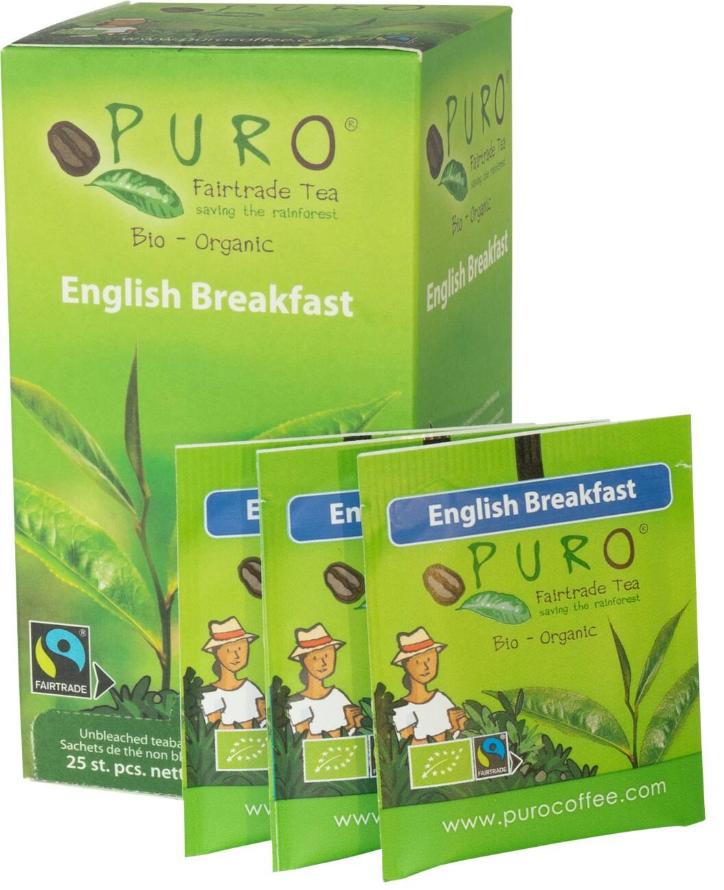 Thé Puro BIO English Breakfast 25 unités