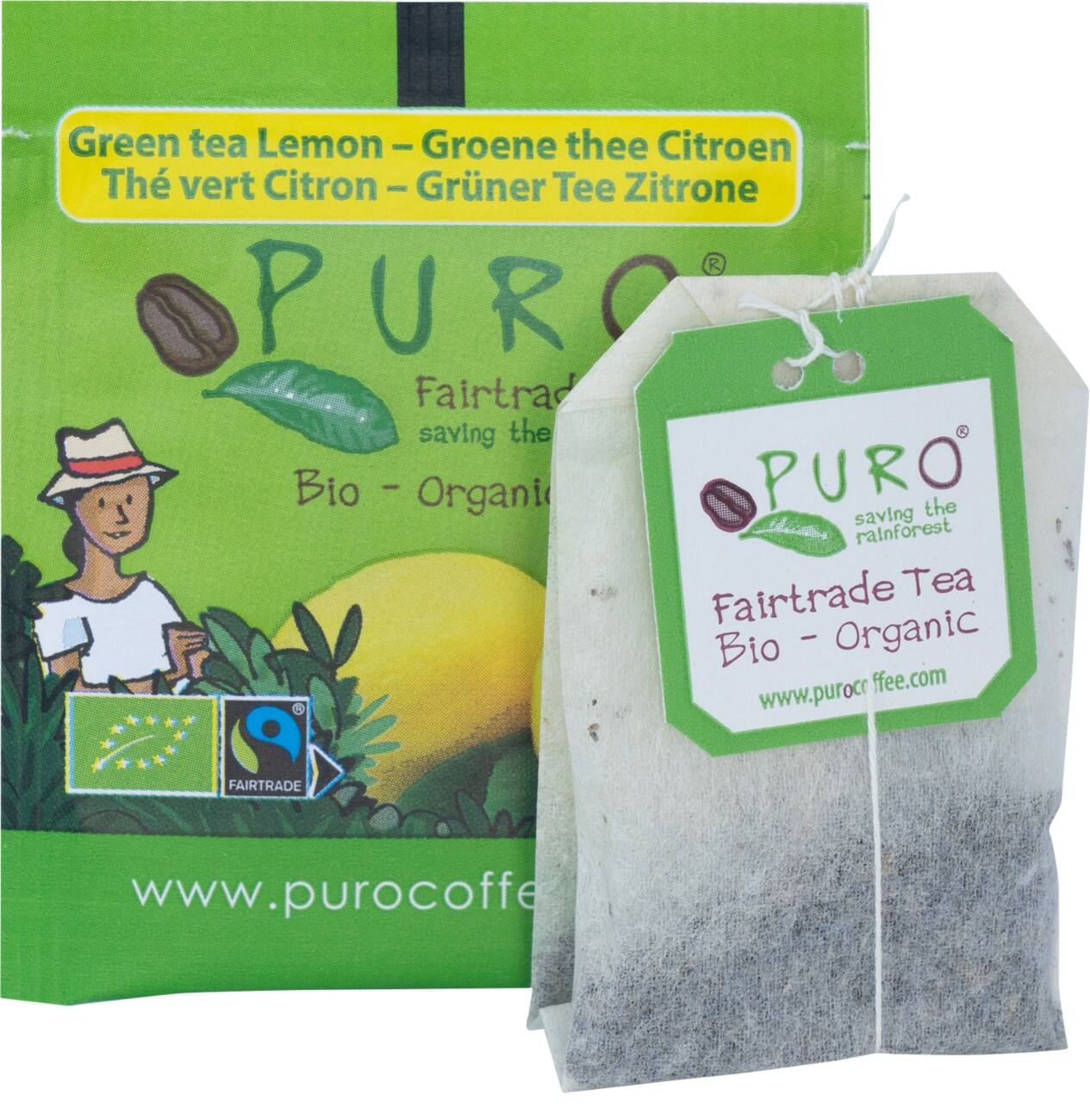 Thé Puro Fruits BIO Citron 25 unités