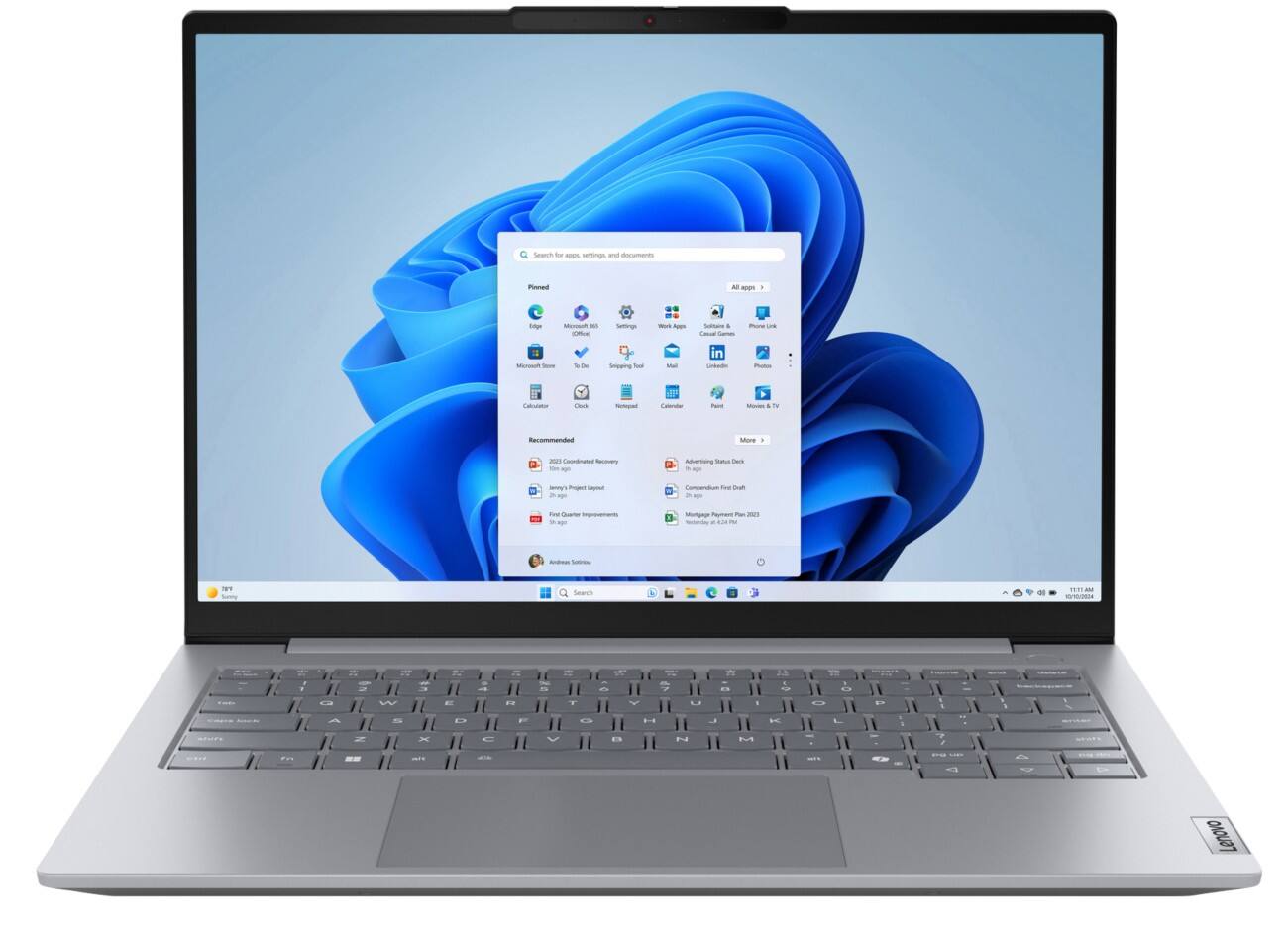 Lenovo ThinkBook 14 G8 Laptop 35,6 cm (14") 255H 3.3 GHz 32 GB Intel Arc 140T Windows 11 Pro