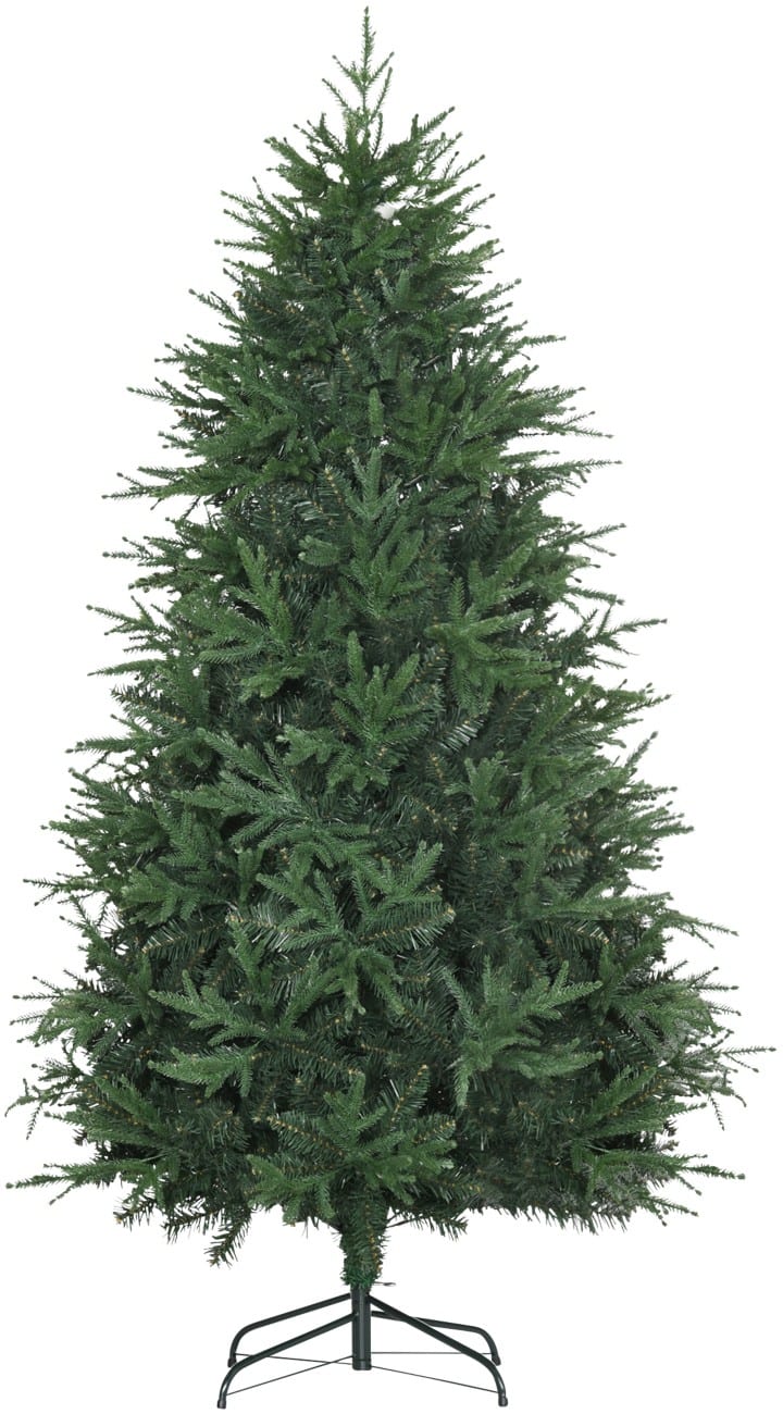 HOMCOM Kunstkerstboom Realistisch Groen 180 cm