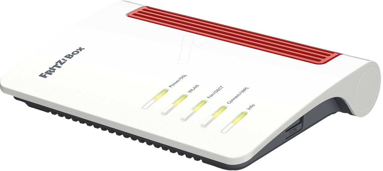 AVM FRITZ!Box 7630 Wi-Fi 7 Router 3.6 Gbps Dual-Band Wit Tafelblad 20003147