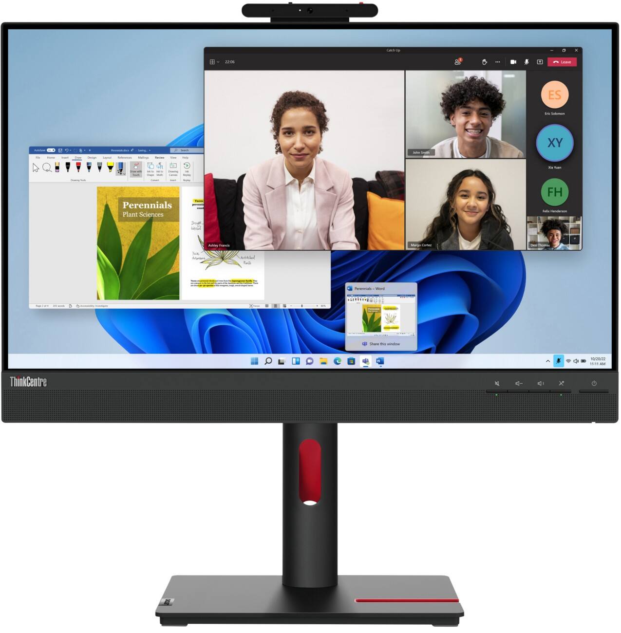 Moniteur Lenovo ThinkCentre TIO-24 23,8" Full HD LED IPS 6 ms 12NAGAT1EU