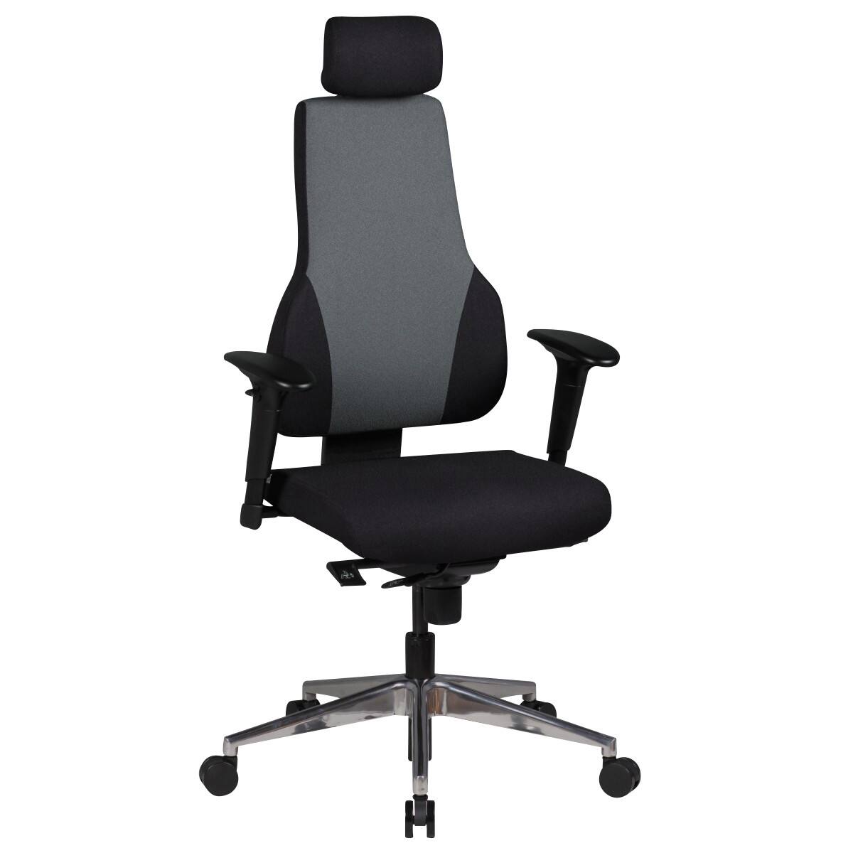 Chaise de bureau AMSTYLE Mécanisme synchrone Noir 120 kg 630 x 630 x 1490 mm