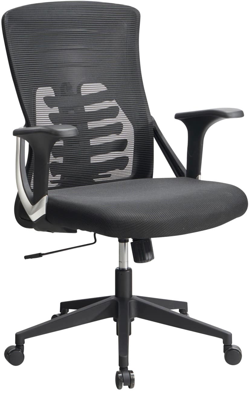 AMSTYLE Draaistoel Basismechanisme Zwart 120 kg 650 x 650 x 1,040 mm