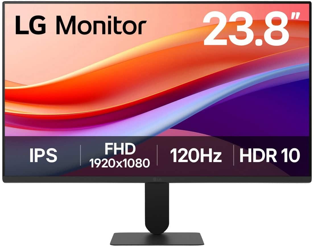 LG 60,5 cm (23,8") Monitor 24U411A-B Zwart