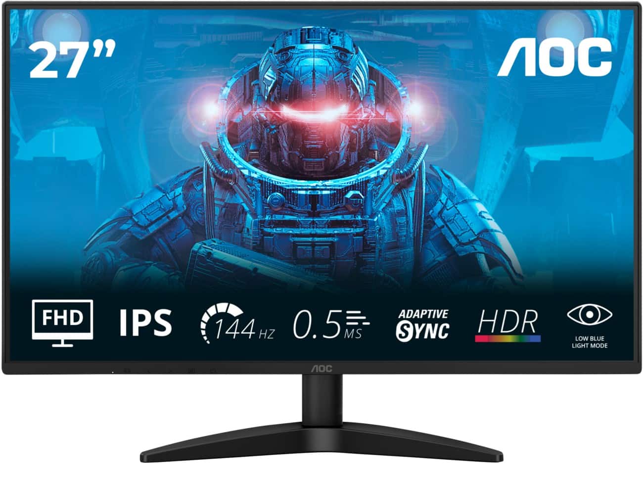 AOC B3 68,6 cm (27") Monitor 27B36X Zwart