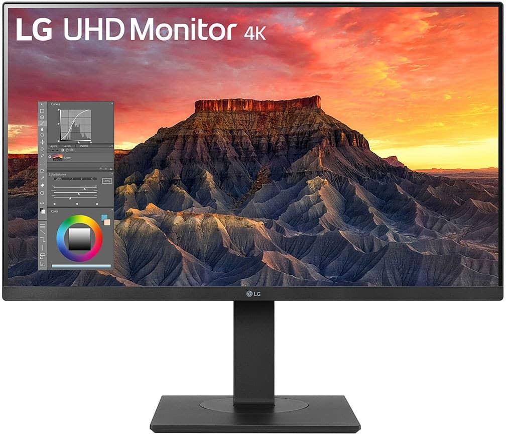 LG 68,6 cm (27") Monitor 27BQ65UB Zwart
