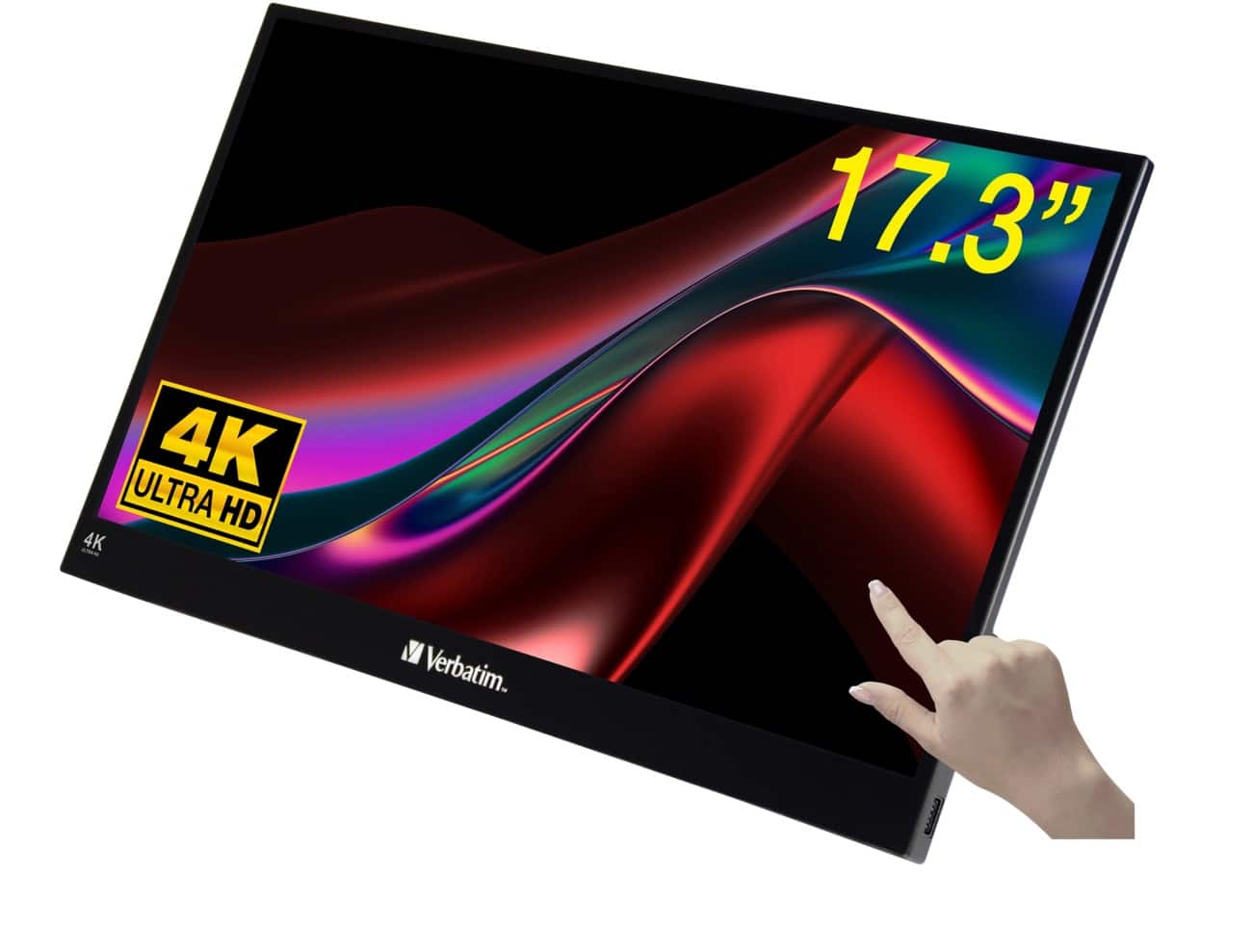 Moniteur Verbatim 43,9 cm (17,3") Noir