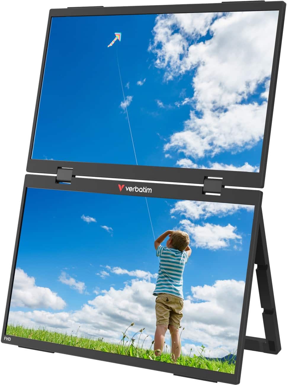 Verbatim 39,6 cm (15,6") Monitor Zwart