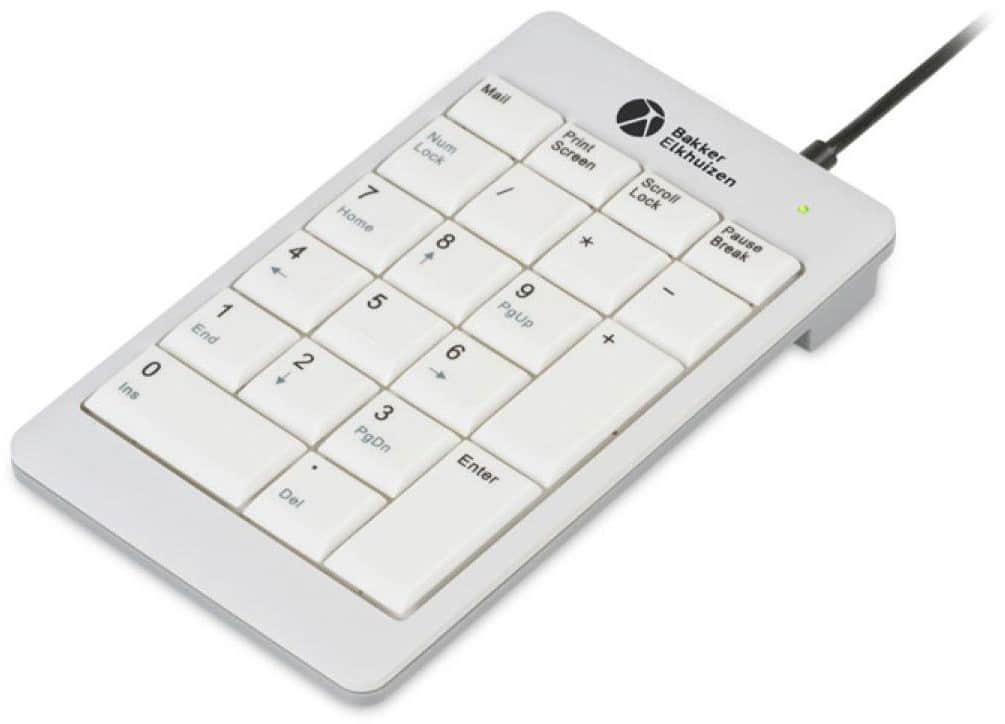 Clavier BakkerElkhuizen V2 Gris 955