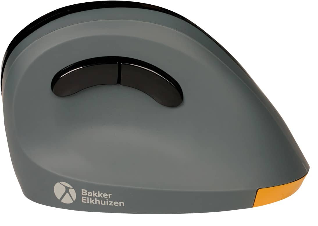 BakkerElkhuizen PRF Vertical Muis Draadloos Grijs, zwart