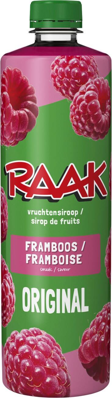 RAAK Framboos Vruchtensiroop 750 ml