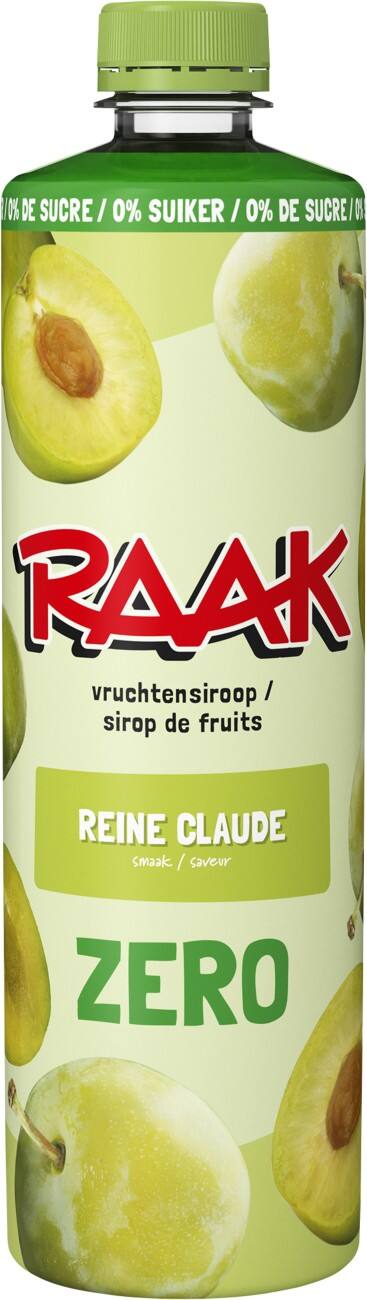 RAAK Zero Reine Claude Vruchtensiroop 750 ml