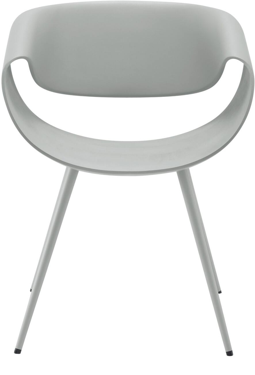 ZÜCO Stoel Kunststof Zonder armleuning Grijs 560 x 470 x 800 mm