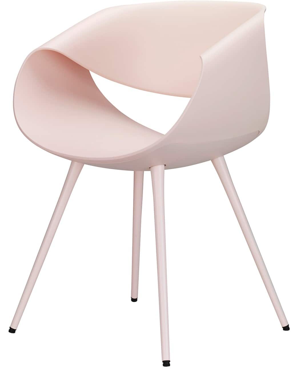 ZÜCO Stoel Kunststof Zonder armleuning Roze 560 x 470 x 800 mm
