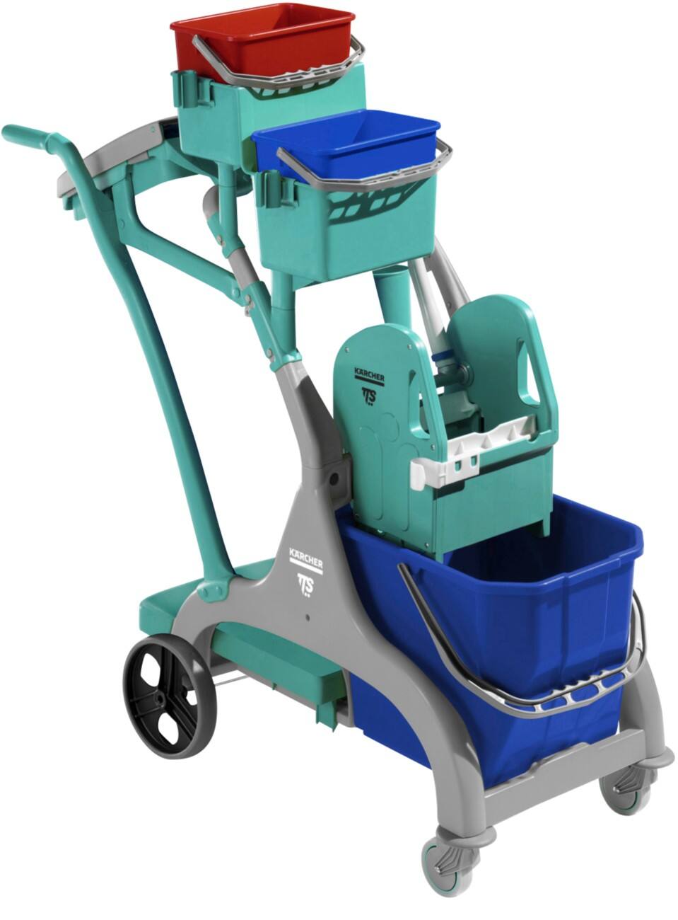 Chariot de nettoyage Kärcher 54 x 99 x 114 cm Bleu, vert