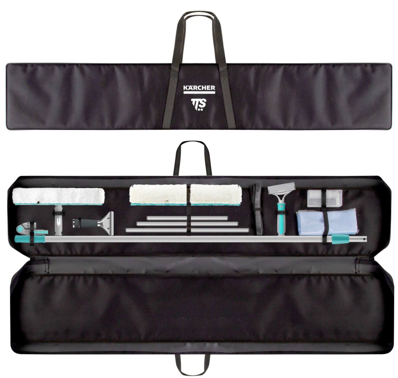 Kit de nettoyage vitres Kärcher Gris 13 (l) x 146 (p) x 24,5 (h) cm 9.212-275.0 13 unités