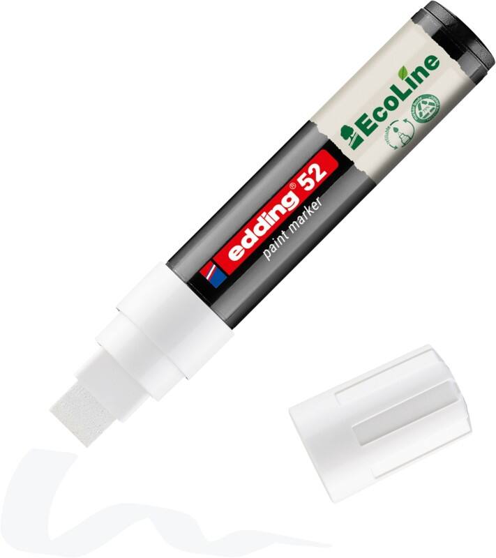 Marqueur peinture edding EcoLine 52 Permanent Blanc