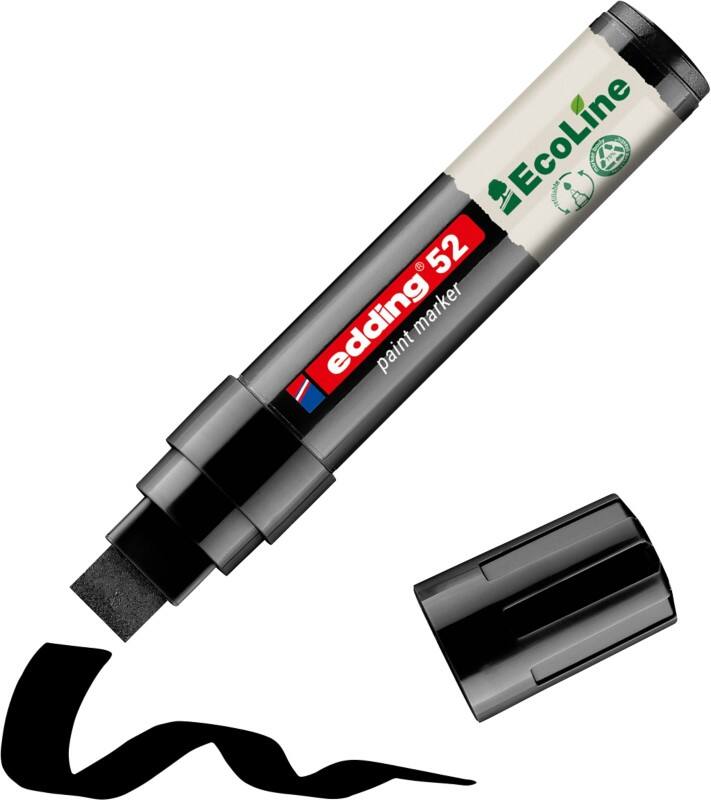 edding EcoLine 52 Permanent Lakmarker Zwart