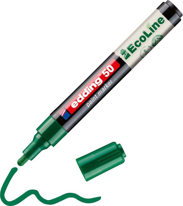 edding EcoLine 50 Permanent Lakmarker Groen