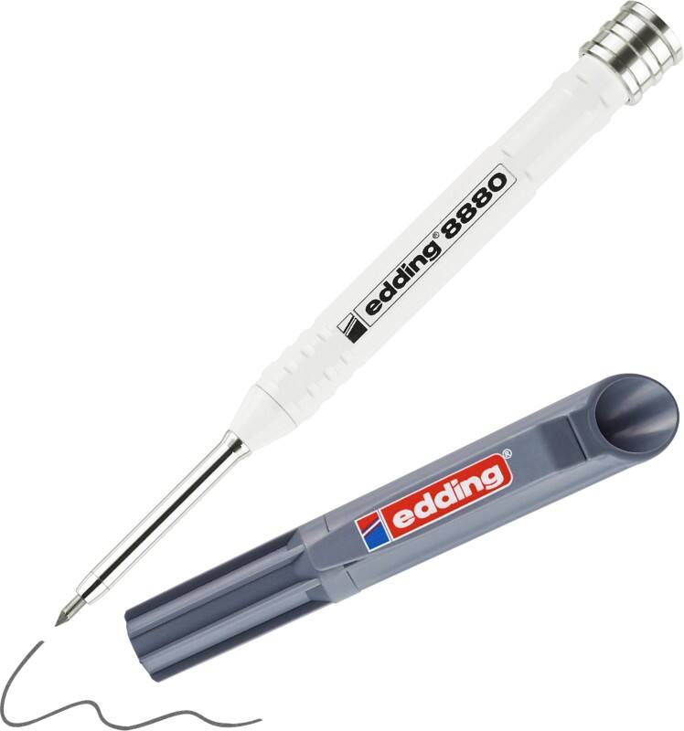 edding Boorgatmarker Grijs 8880.